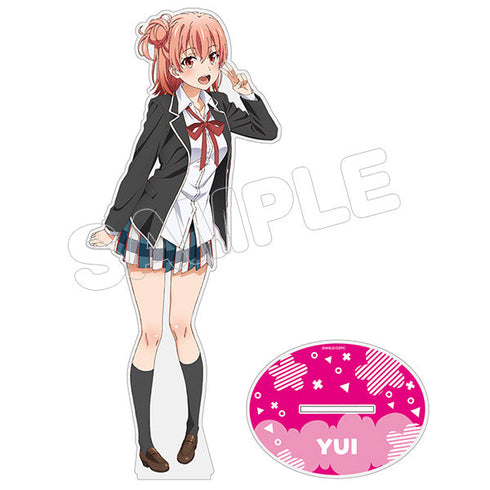 『やはり俺の青春ラブコメはまちがっている。続』アクリルフィギュアL/由比ヶ浜結衣 制服Ver.